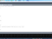 my IDE with the controls code